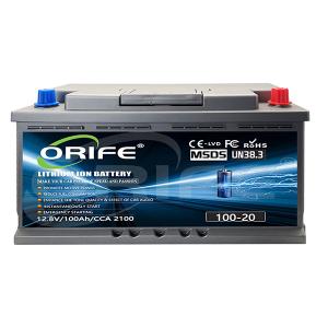 100-20 Lithium Car Battery