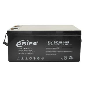 12V 250AH Solar Gel Deep Cycle Battery