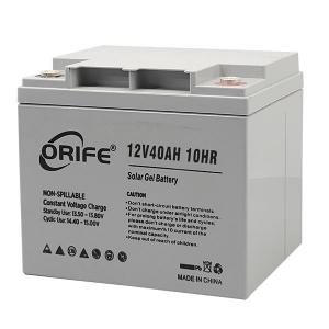 12V 40AH Solar Gel Deep Cycle Battery