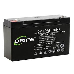 6V 10AH Sealed Lead Acid Battery