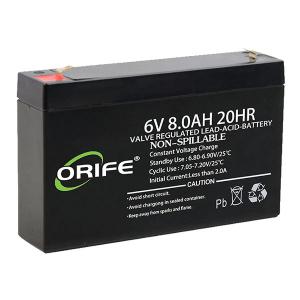 6V 8AH Sealed Lead Acid Battery